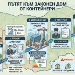 Как се узаконява къща от контейнери в България — какво трябва да знае всеки собственик