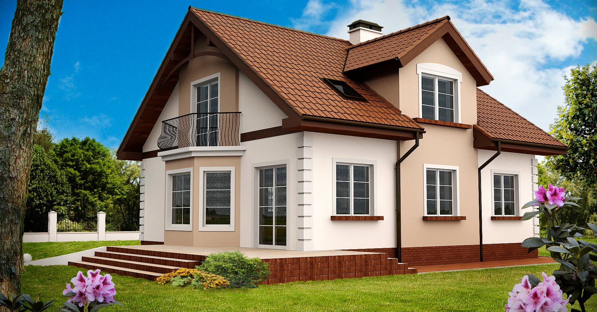 Двуетажна сглобяема къща 171 м² – Олекотена стоманена конструкция - Image 4