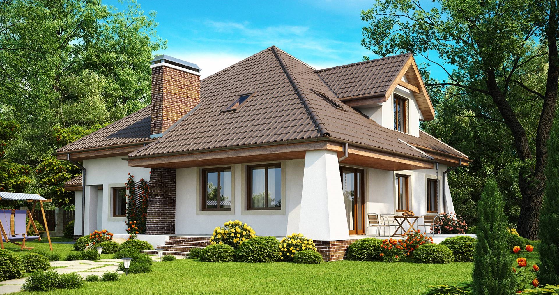 Двуетажна сглобяема къща 244 м² – Олекотена стоманена конструкция - Image 2