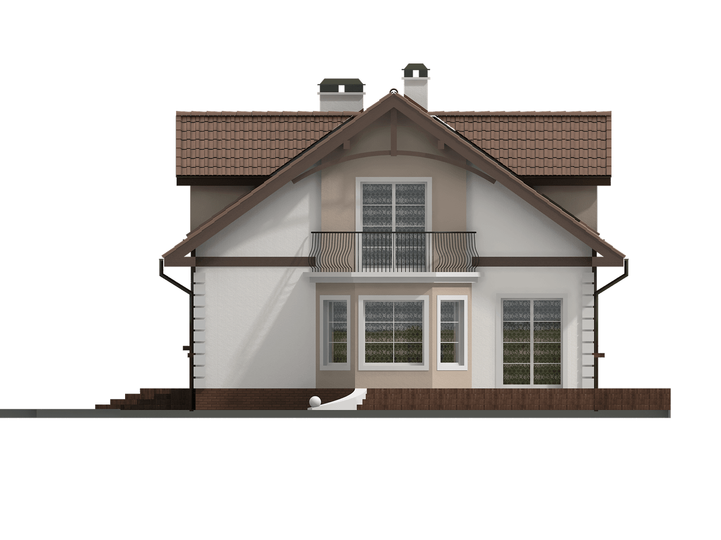 Двуетажна сглобяема къща 171 м² – Олекотена стоманена конструкция - Image 5