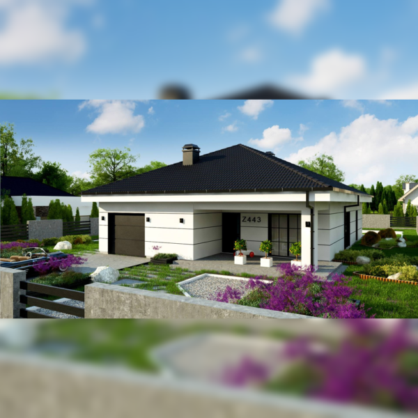 Сглобяема къща 150 м² от олекотена стоманена конструкция