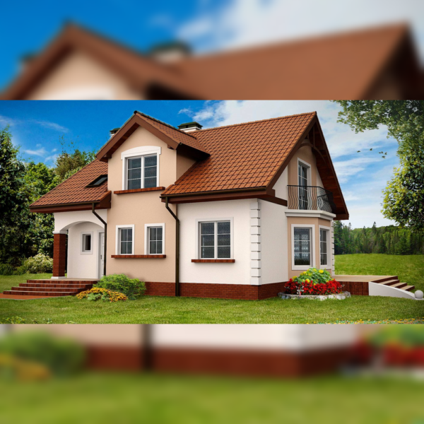 Двуетажна сглобяема къща 171 м² – Олекотена стоманена конструкция